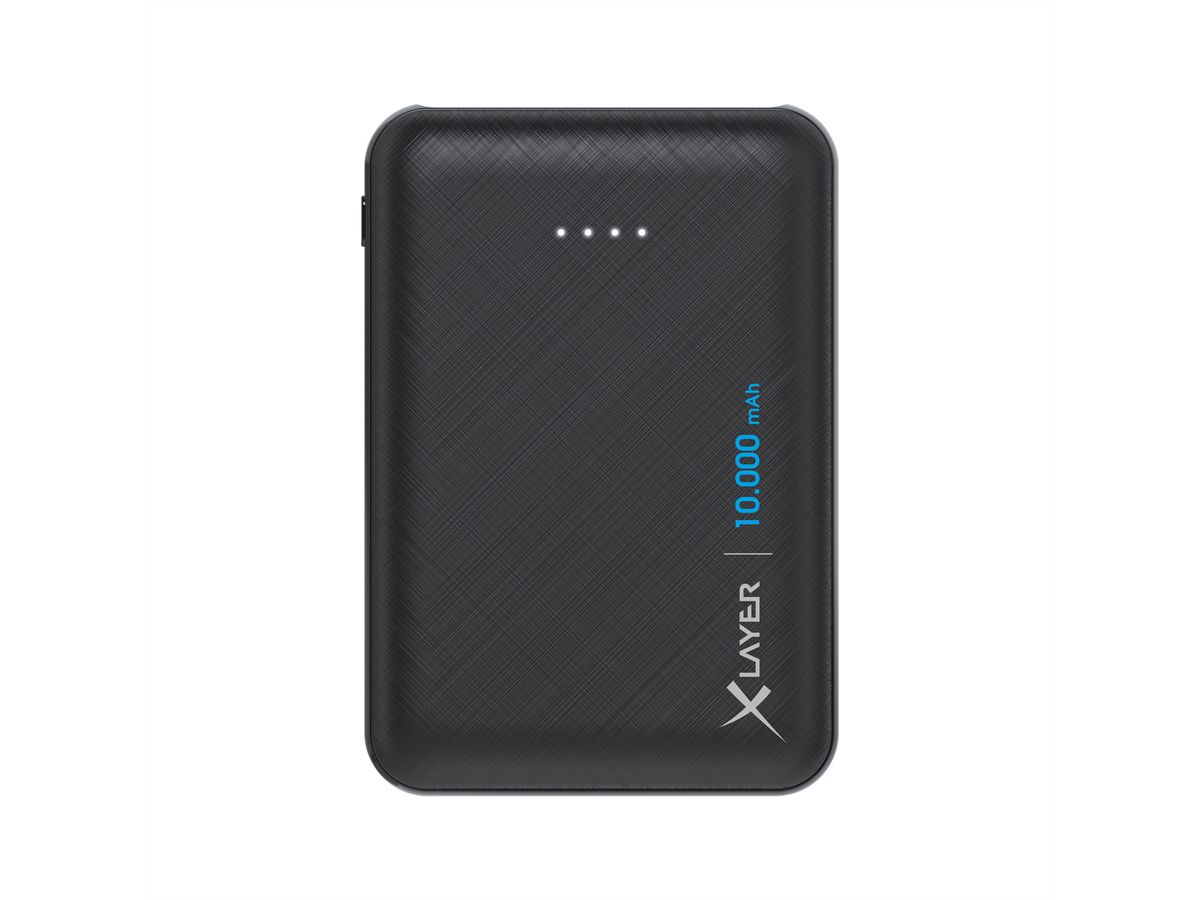 Xlayer Powerbank Micro schwarz 10.000 mAh