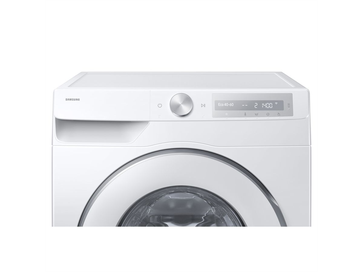 Samsung Waschmaschine WW6000 9kg, A, weiss, AI EcobubbleTM