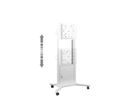 Hagor Système de support mobile Mobile Lift Pro Light III Flip, système de levage mobile, spécifique à l'écran Samsung Flip, blanc