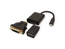 VALUE Adaptateur type C - VGA/HDMI/DVI