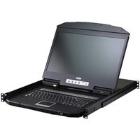 ATEN CL3716NX ES Console KVM LCD grand écran USB HDMI 16 ports à rail simple, ES-Layout