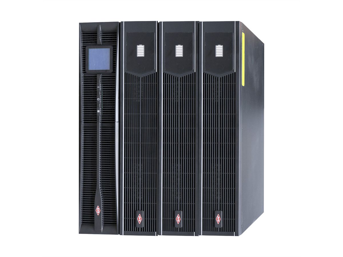 AEC IST3J 3kVA - Online Rack USV – 6x 9Ah interne, 3x 6x 9Ah externe Batterien - 25 Min. Autonomie bei 100% Last