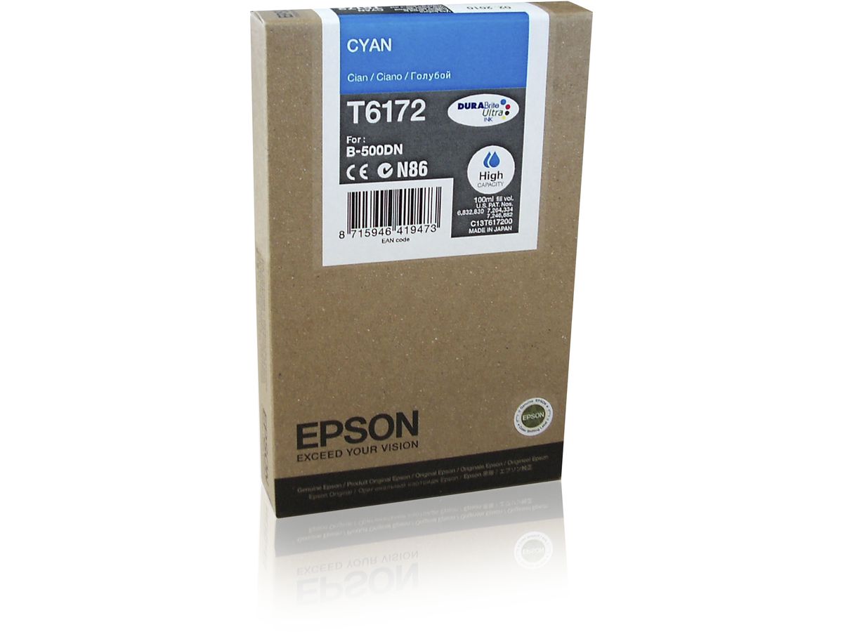 Epson Tintenpatrone HC Cyan 7k