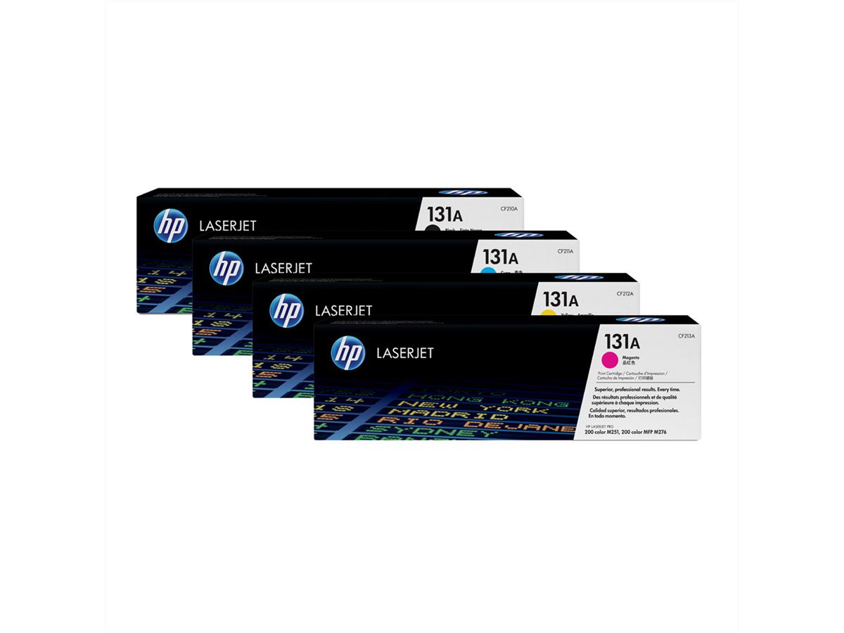 U0SL1AM (131A), HP Color LaserJet Druckkassette Tri-pack, C/M/Y Nr. 131A