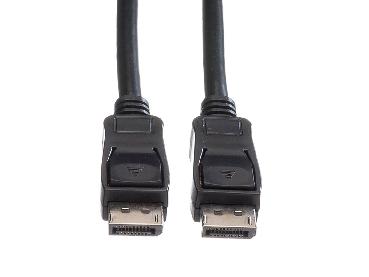 VALUE DisplayPort Kabel, DP ST - ST, schwarz, 3 m