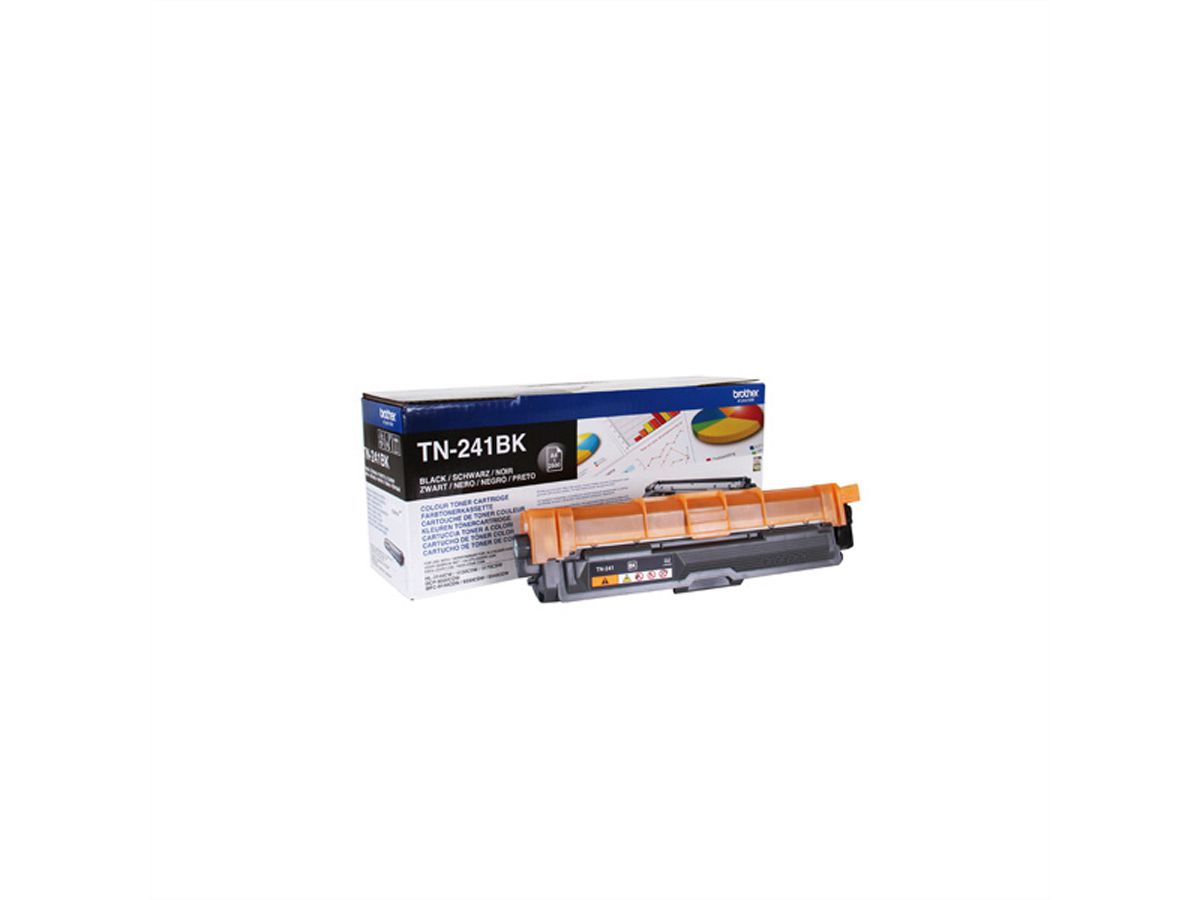 TN241BK, BROTHER Tonercartridge, schwarz ca. 2.500 Seiten, für HL-3140/50/70 / DCP9020 / MFC9140CDN/9330CDW/9340CDW