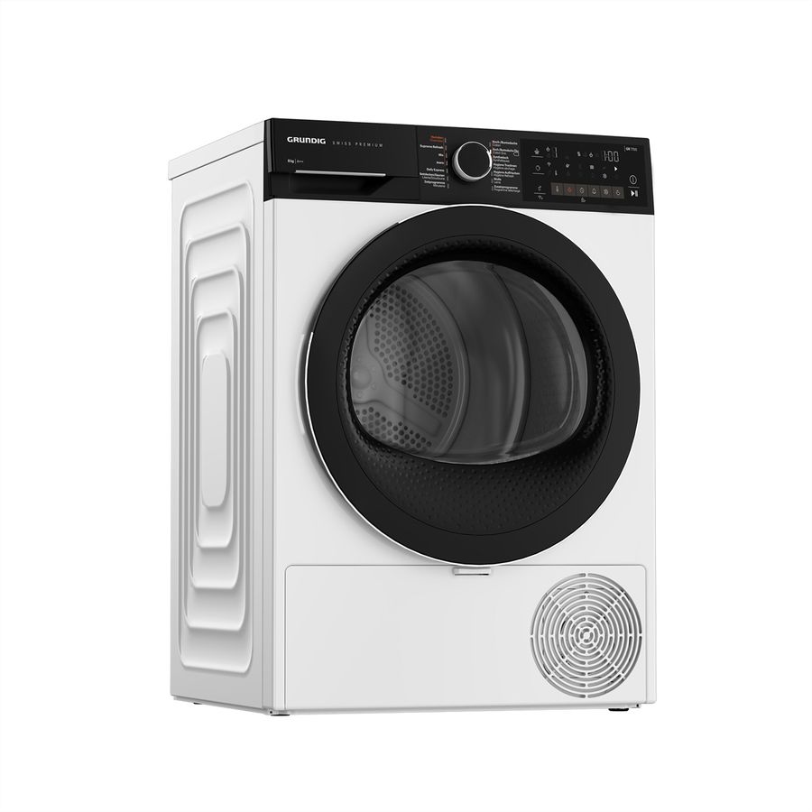 Grundig Wäschetrockner GTR5100, 8kg, A+++, weiss