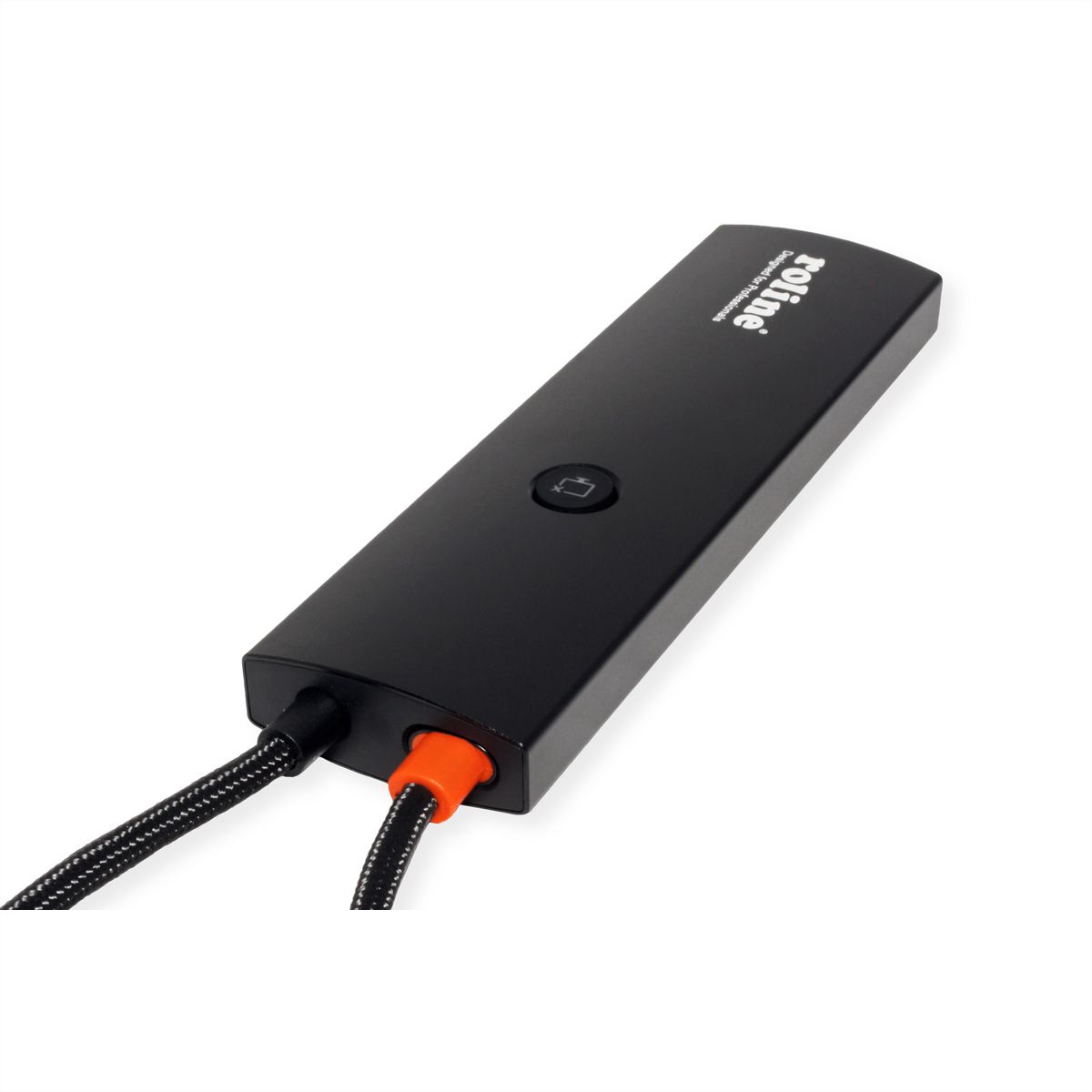 ROLINE USB 3.2 Gen2 Typ C Multiport Dockingstation, HDMI 4K60, USB 3.2 Gen2, USB-C PD, LAN, SD-Card Reader