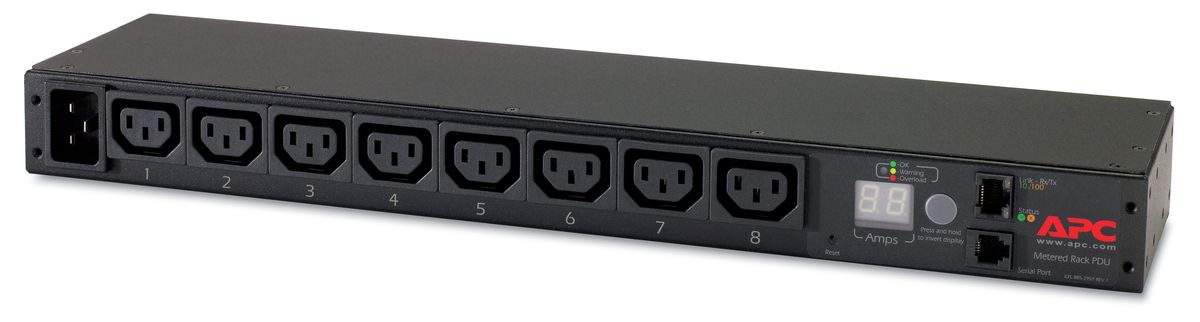 APC AP7821B unité de distribution d'énergie 0U/1U Noir 8 sortie(s) CA