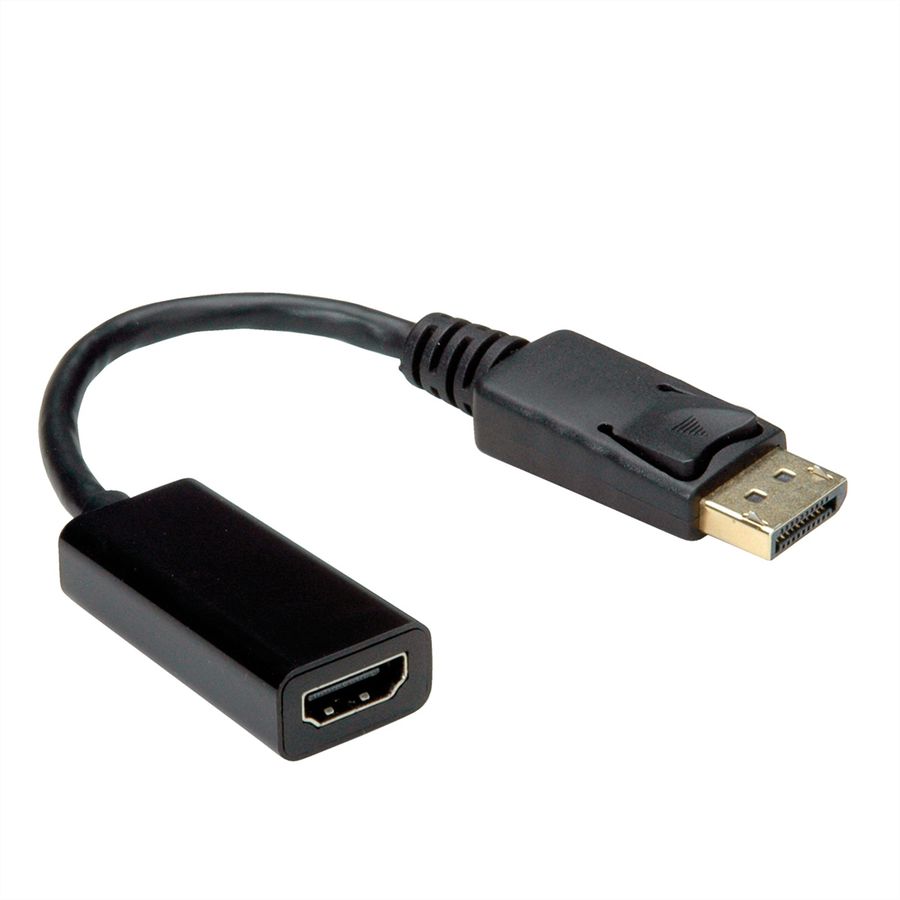 VALUE DisplayPort-HDMI Adapter, DP ST - HDMI BU