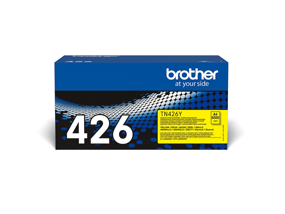 Brother Cartouche de toner TN-426Y originale – Jaune