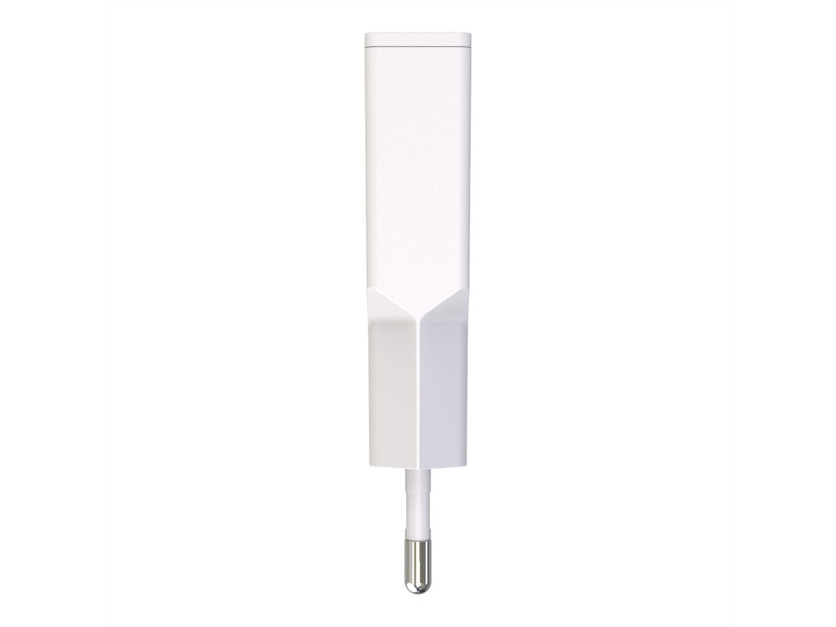 VALUE USB Charger mit Euro-Stecker, 2 Ports Typ A+C, 30W