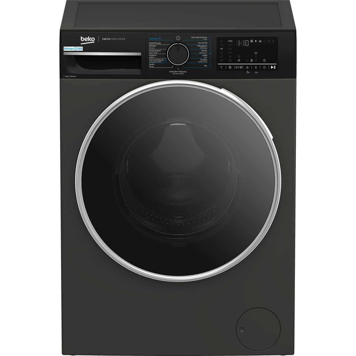 Beko lave-linge WM520, 9kg, A-10%, manhattan gray