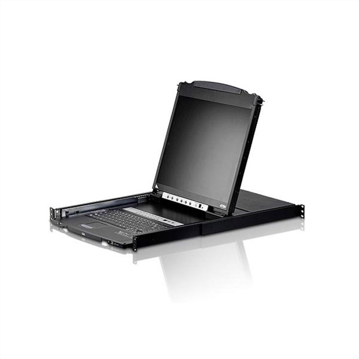 ATEN CL5816N 48cm-LCD Commutateur KVM USB-PS/2, VGA, 16 ports, DE-Layout