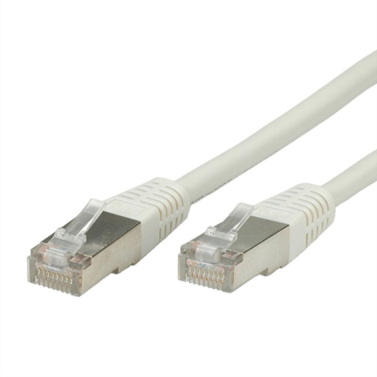 Cordon VALUE Cat.5e (Classe D) F/UTP confectionné, gris, 10 m