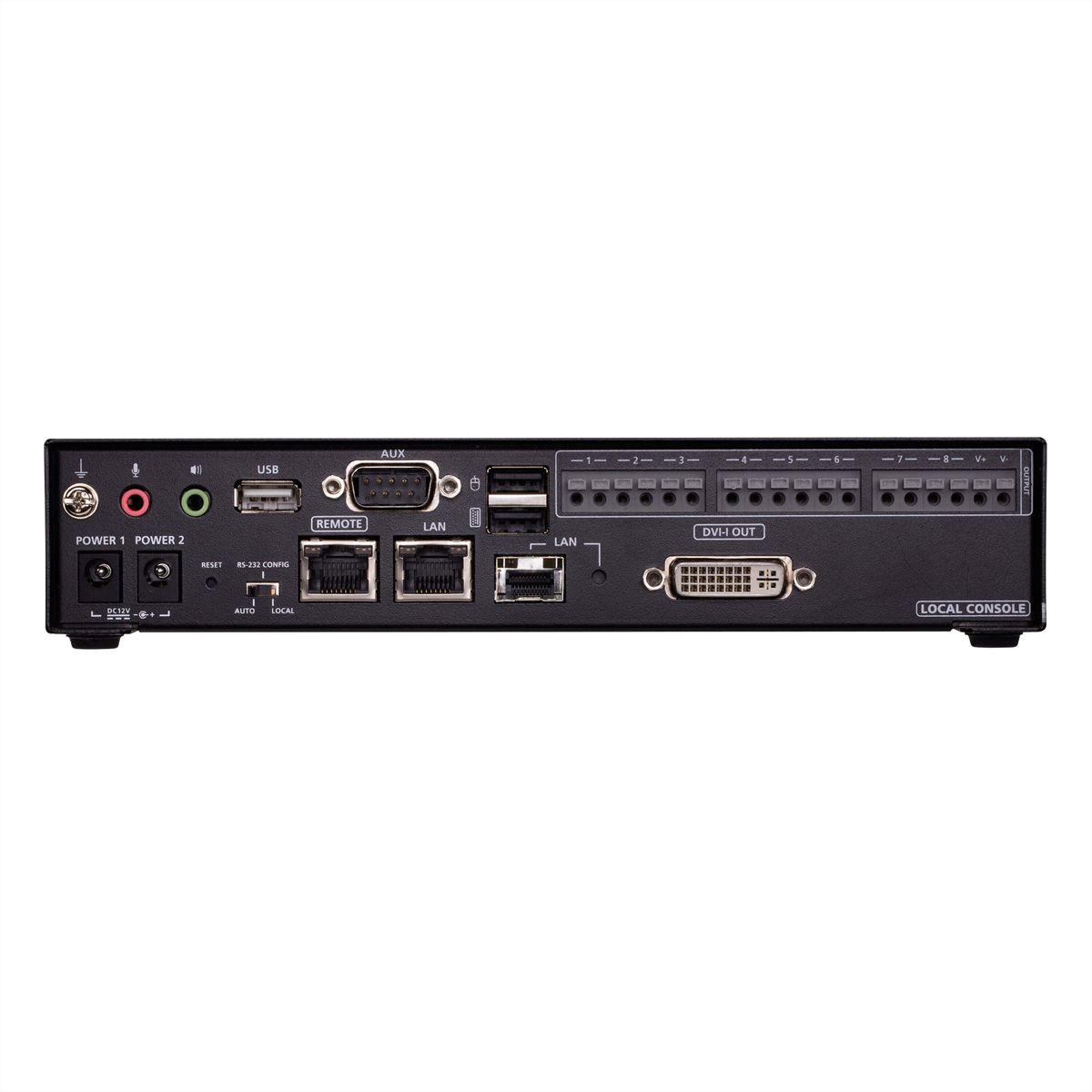ATEN RCMDVI00BT Transmetteur KVM sur IP à un seul écran DVI-I avec accès à distance
