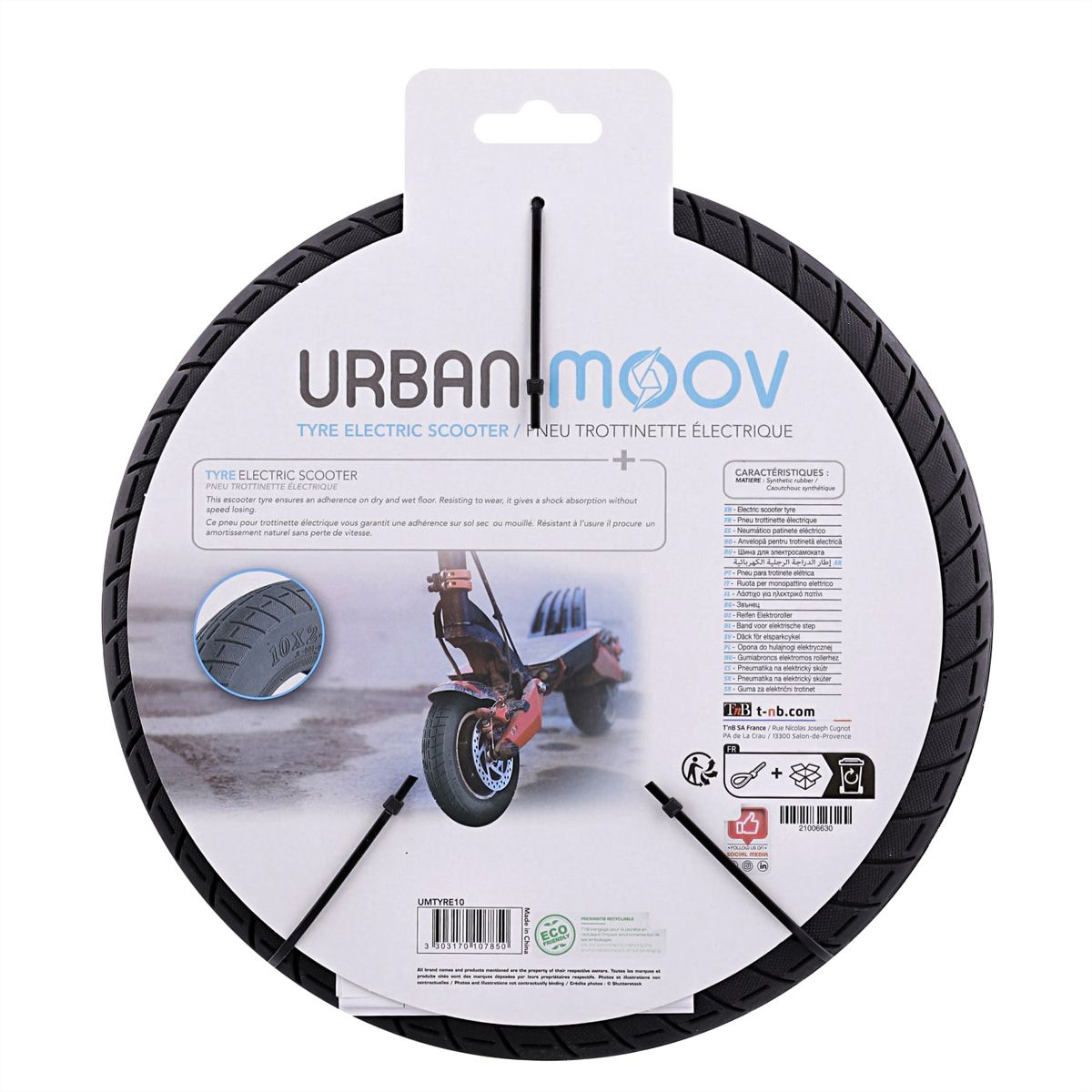 Pneus pour trottinette électrique T'nB 10
