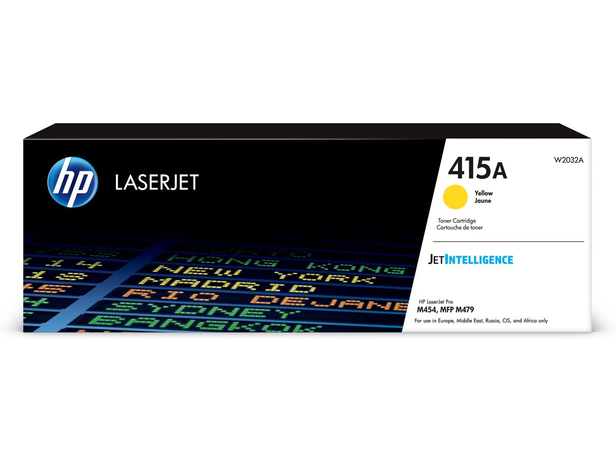 HP 415A Toner jaune LaserJet authentique