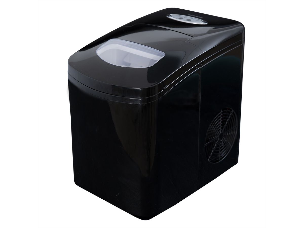 Gastronoma Eiswürfelbereiter 18620001, 1.7L, schwarz, 150W