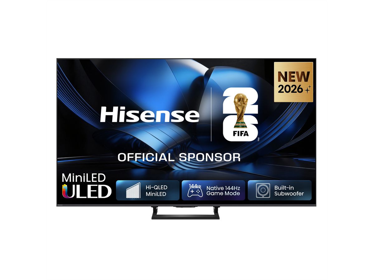 Hisense TV 85U7DSE 85", Mini-LED 4K, 144Hz, 1300 Nits