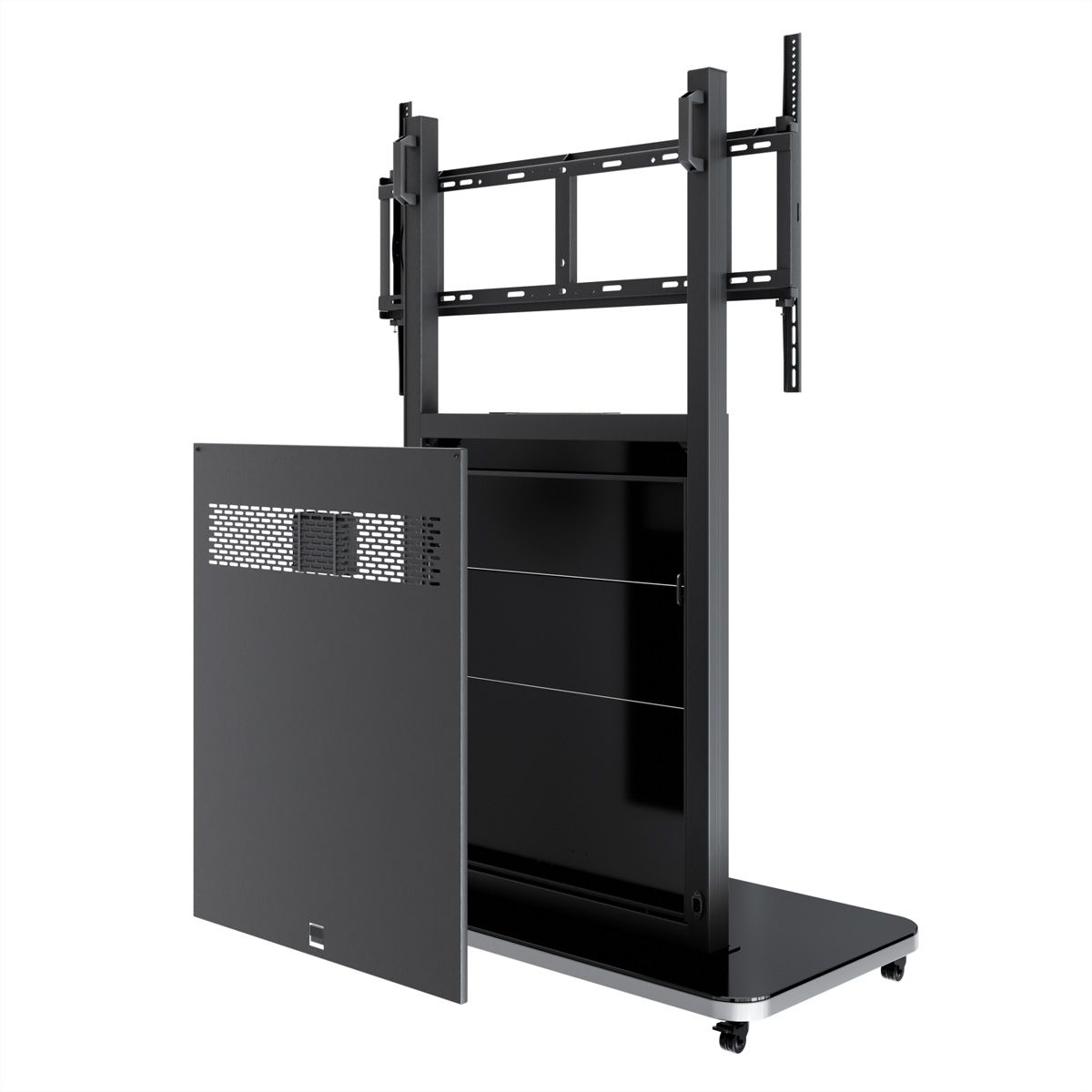 Hagor système de stand mobile Pro-TowerL, 75 - 98", 191 - 249 cm, blanc