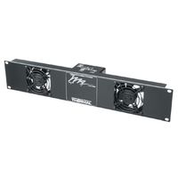 Middle Atlantic Products IUQFP-2 Rack-Kühlgerät Schwarz 2U