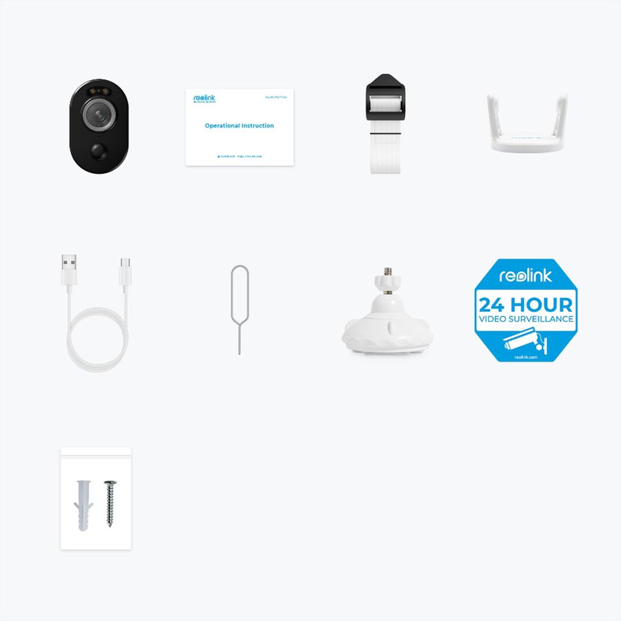 Reolink B330 Outdoor IP-Kamera, 5 MP, 125°, IR-LED 10m, WiFi