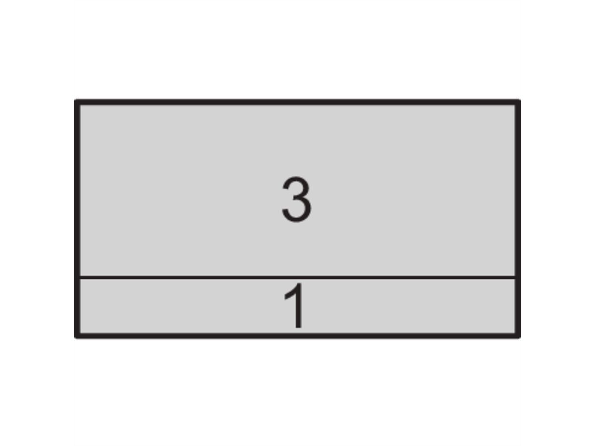 Panneau latéral SCHROFF EuropacPRO, Type F, Flexible, 4 U, 415 mm