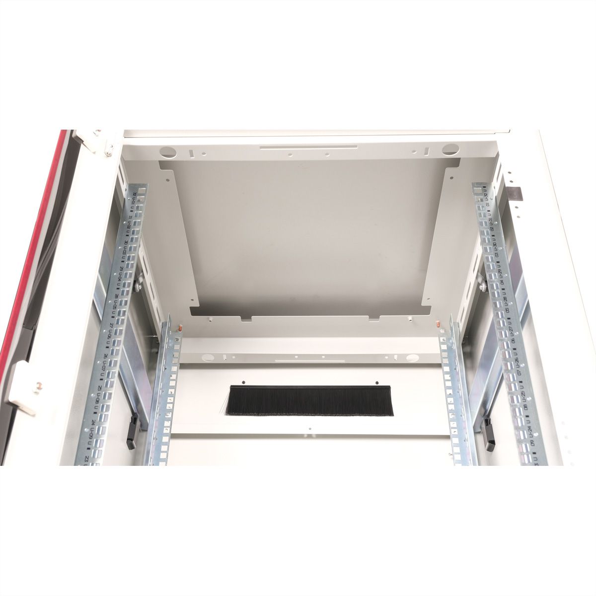 **DEMO**ROLINE 19-Zoll Netzwerkschrank Pro 32 HE, 600x600 BxT Glastür grau