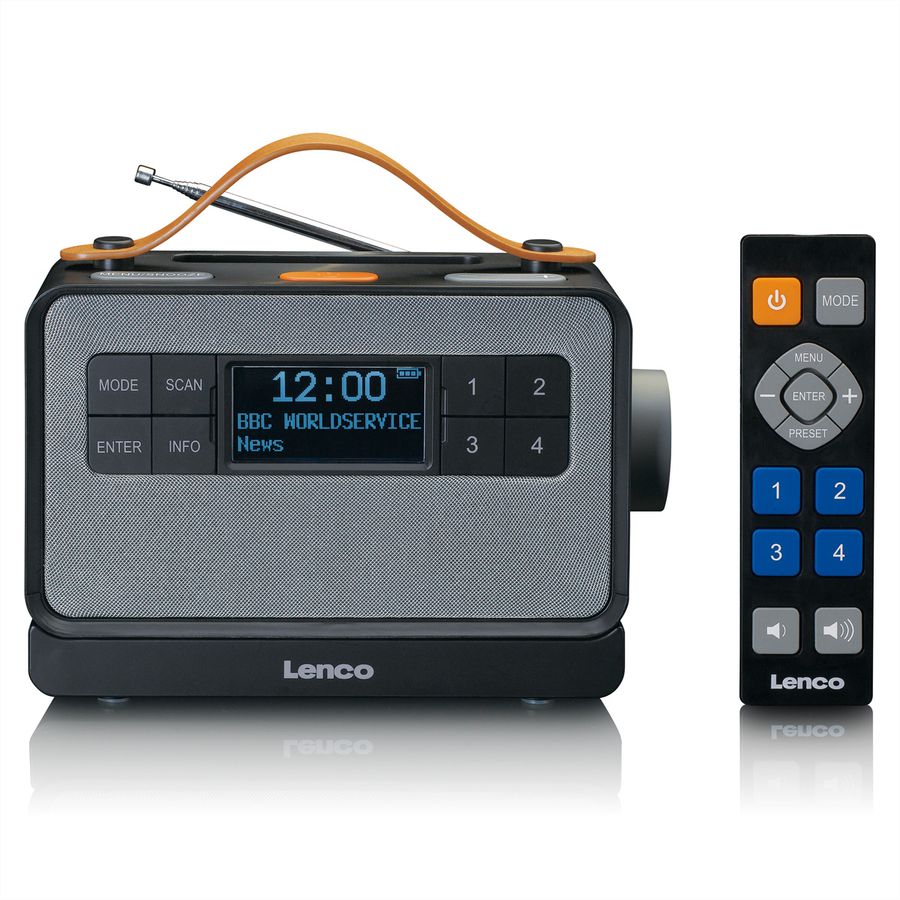 Lenco DAB+ Radio PDR-065BK