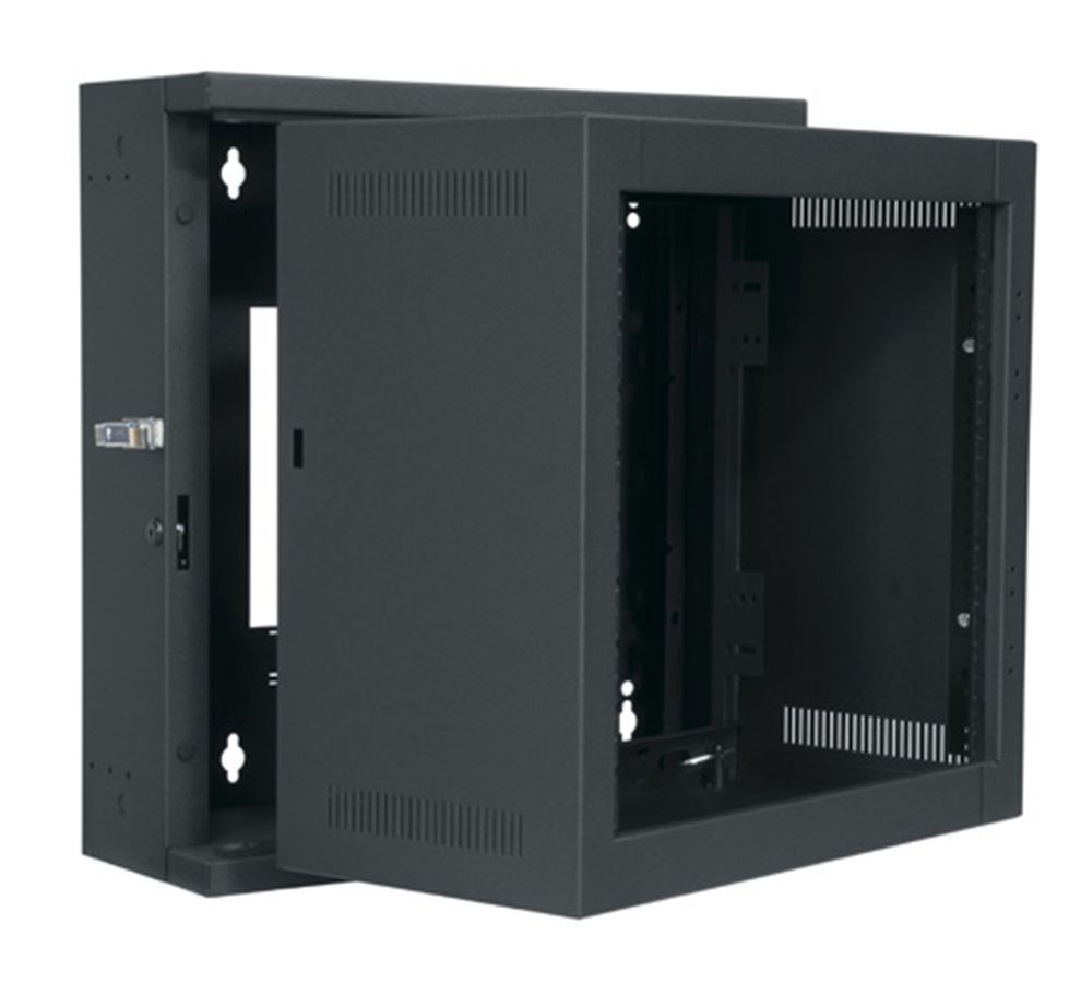 Middle Atlantic Products EWR-10-17 Rack 10U Wandmontiertes Regal Schwarz
