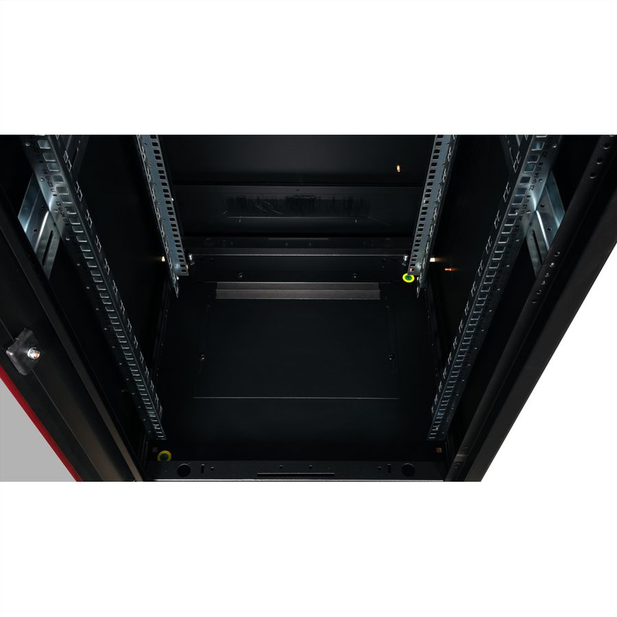 ROLINE 19-Zoll Netzwerkschrank Pro 36 HE, 600x800 BxT Glastür schwarz
