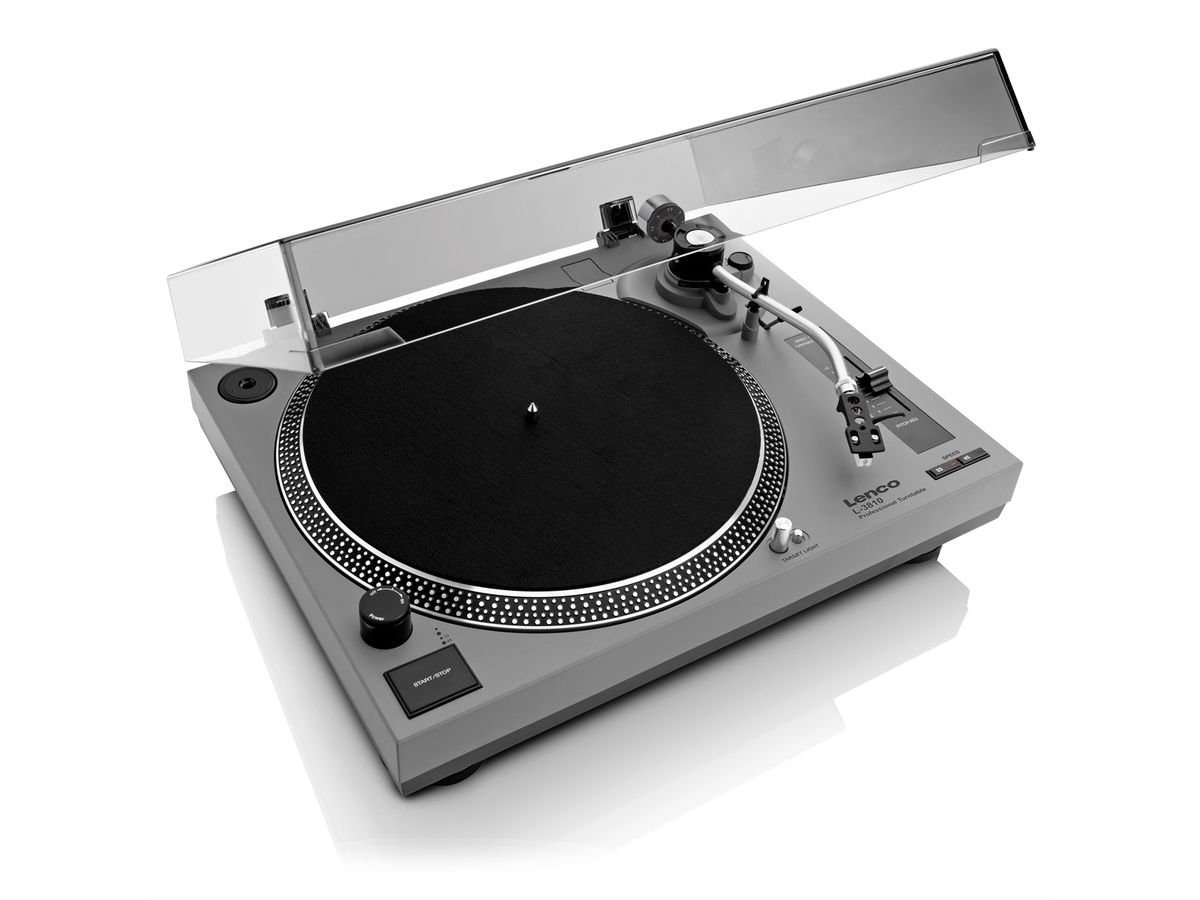 Lenco Platine vinyle L-3810GY, gris