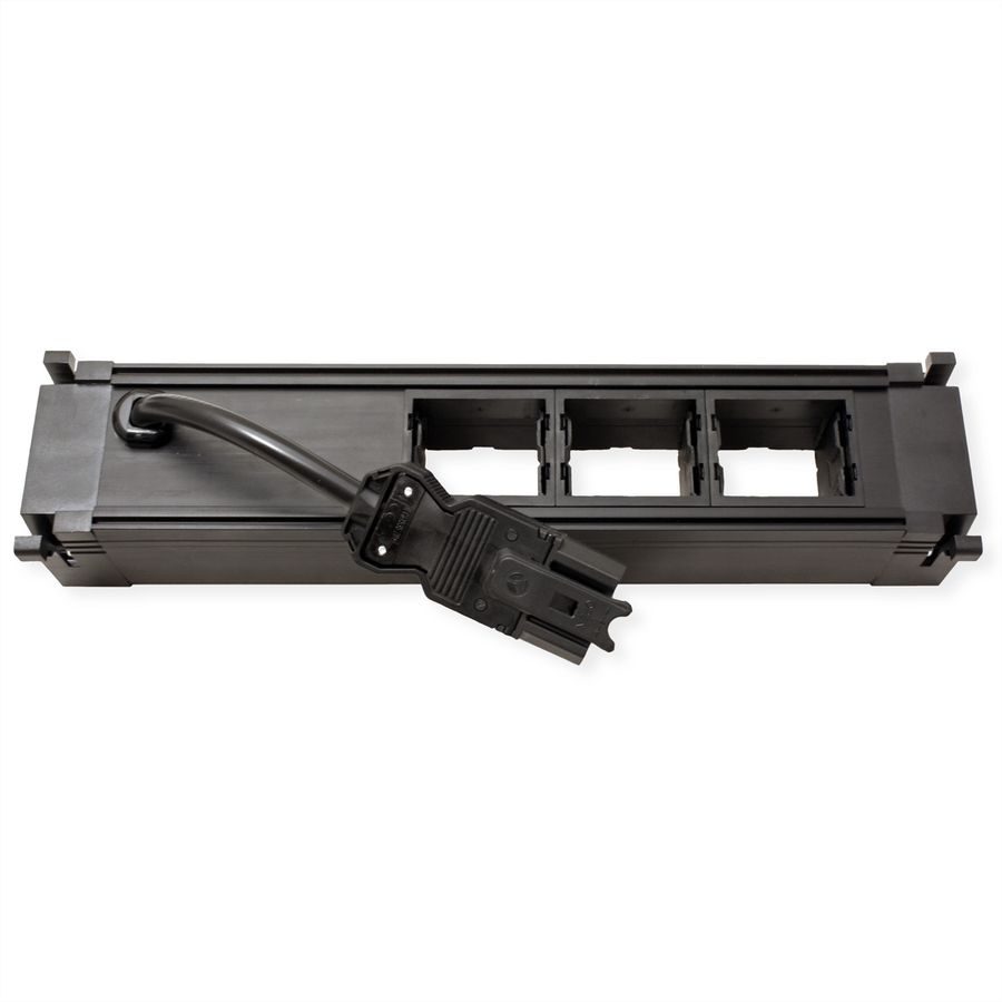 BACHMANN POWER FRAME Medium 1x Schutzkontakt 3x ABD, Kunststoff