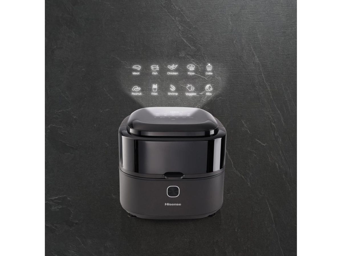 Hisense Heissluftfriteuse HAF1350DR, 1350W, 6,7L