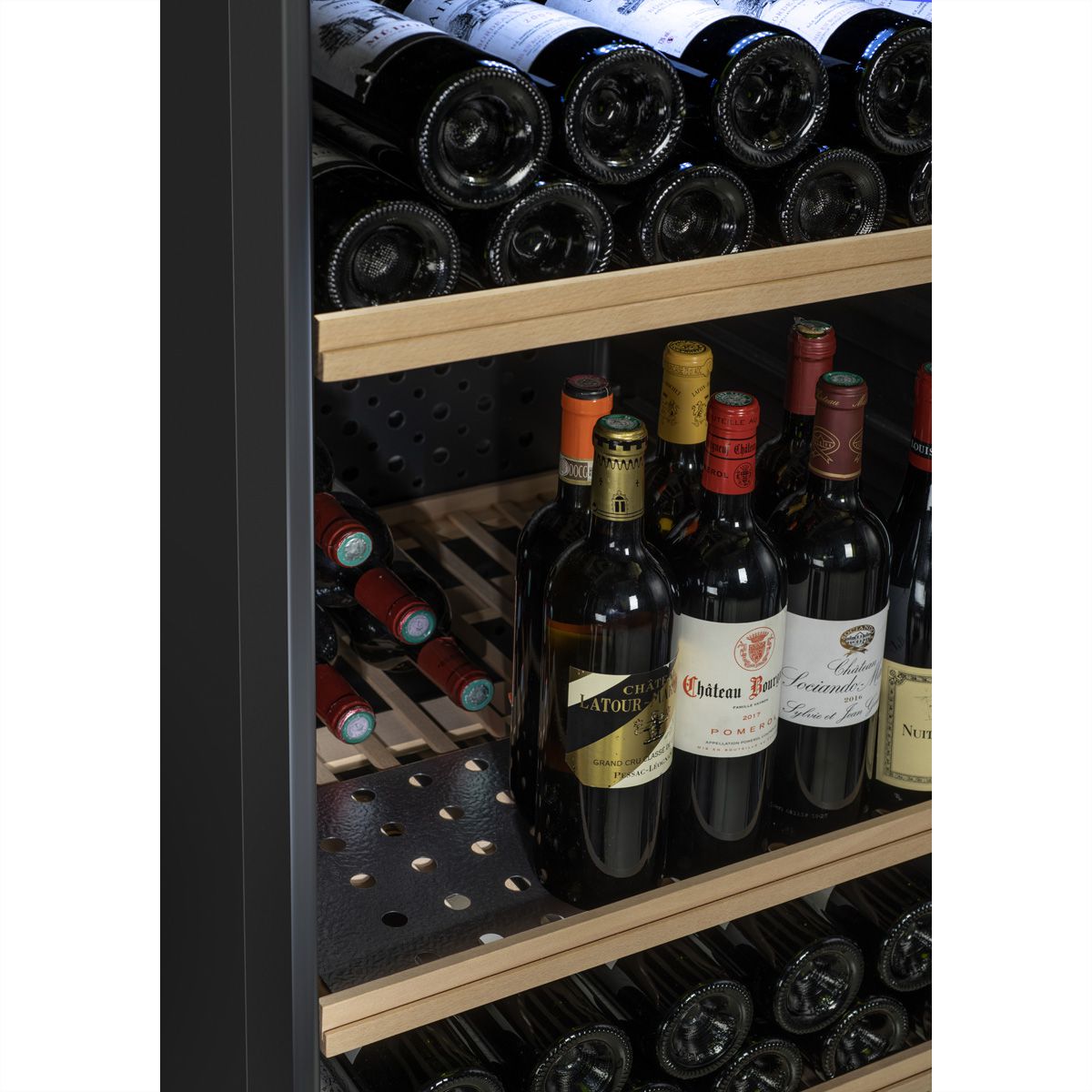 Climadiff Weinkühlschrank GARDE200D, Freistehend, 1 Zone, 204 Flaschen