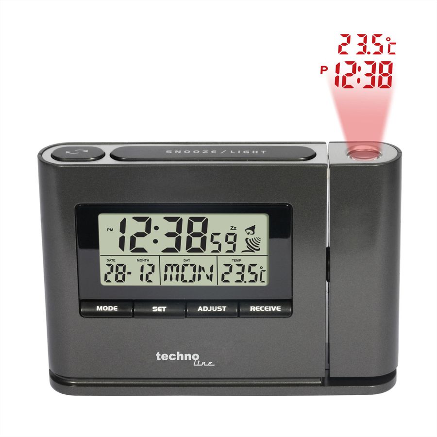 TechnoLine Funk-Projektionswecker WT519