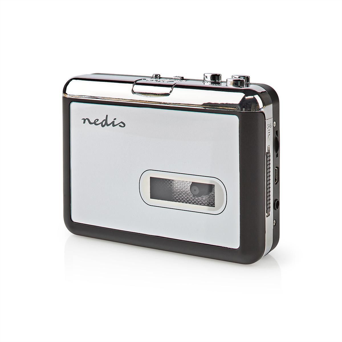 Nedis Cassetten Adapter 3.5 mm, Mini-USB