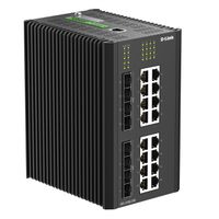 D-Link DIS-310G-24X Switch iIndustriel Gigabit 24 ports, 4x 10G SFP+, 4x SFP