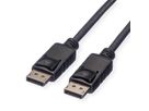 ROLINE DisplayPort Kabel, DP ST - ST, LSOH, schwarz, 3 m