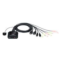 ATEN CS22H 2-Port USB 4K HDMI KVM Switch