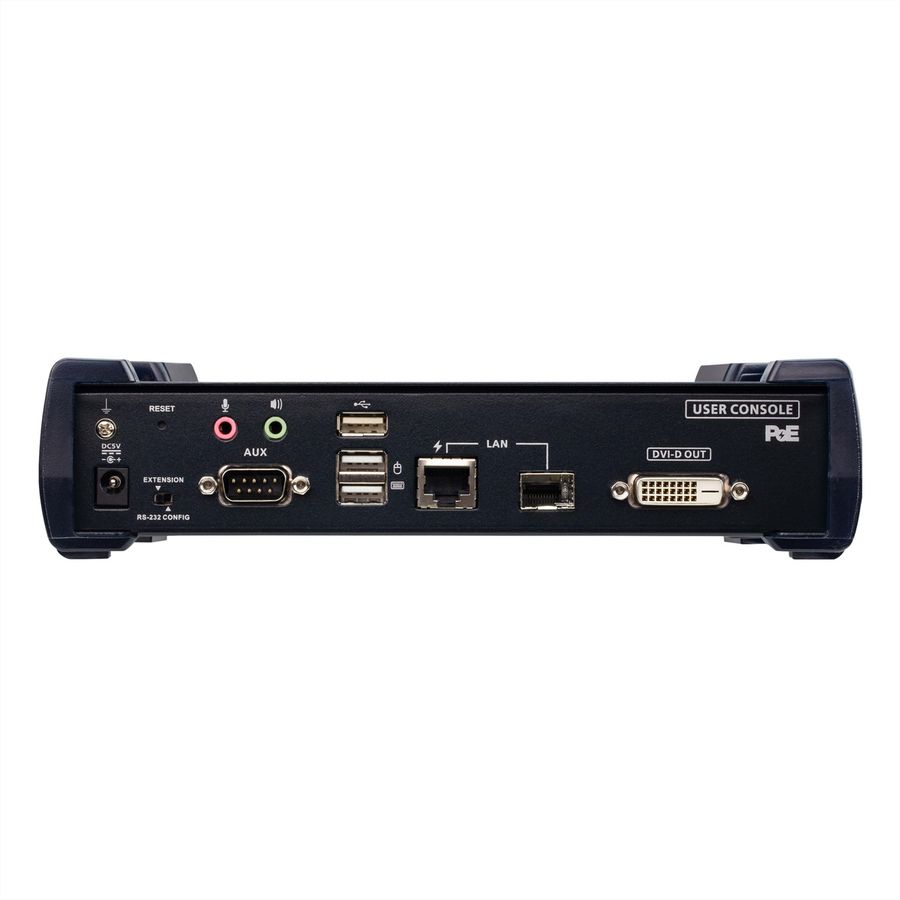 ATEN KE6912R DVI-D Dual Link KVM Over IP Extender mit PoE Empfänger