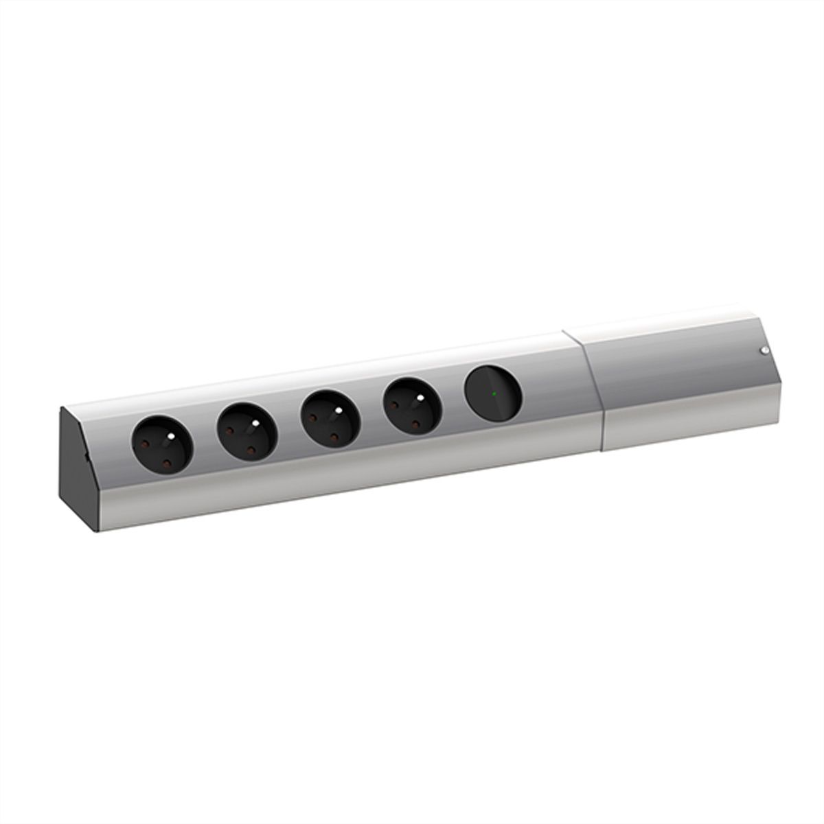 BACHMANN CASIA 4xUTE 1xinterrupteur 2,0m CEE7/7