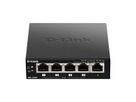 D-Link DGS-1005P/E 5-Port PoE+ Switch Gigabit, 4 PoE+ Ports, 60W