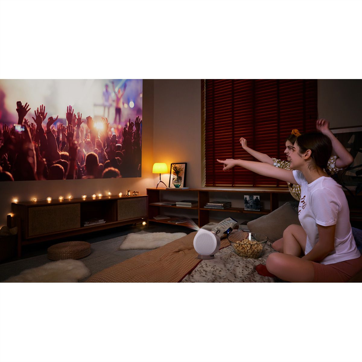 Benq Portable Beamer GV32, FHD, 500AL