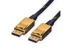 ROLINE GOLD DisplayPort Kabel, DP ST - ST, 3 m
