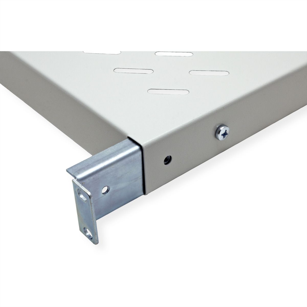 ROLINE 19" Etagère 1U, 500P 50 kg gris