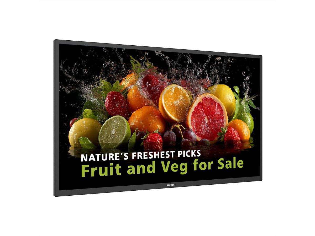 Philips Signage Display 32BDL5050D/00, 32", UHD, 24/7, 500cd/m², Android