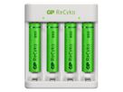 GP Batteries USB-Akku Ladegerät inkl.4xAAA,850mAh,Ladekabel USB-A/Micro