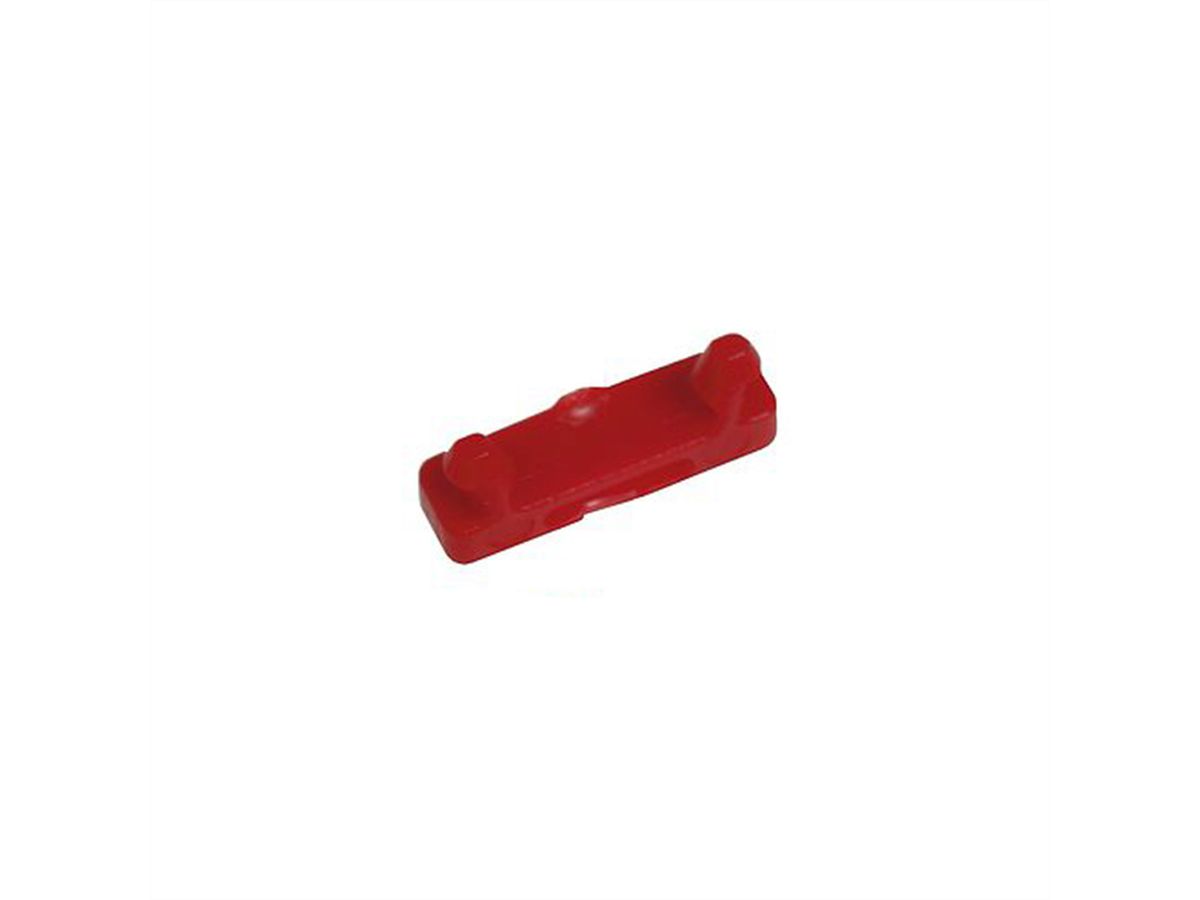 EasyLan DualBoot® LED Steckermarkierungsclips, 100 Stück, rot